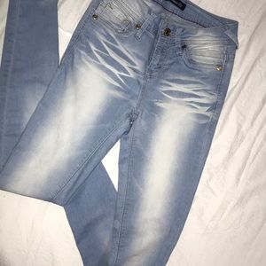 Light blue jeans